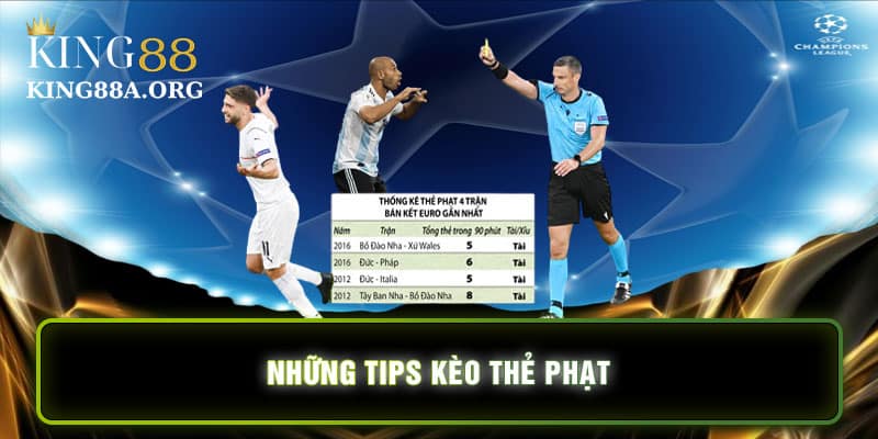 Tips chơi kèo thẻ phạt thắng lớn