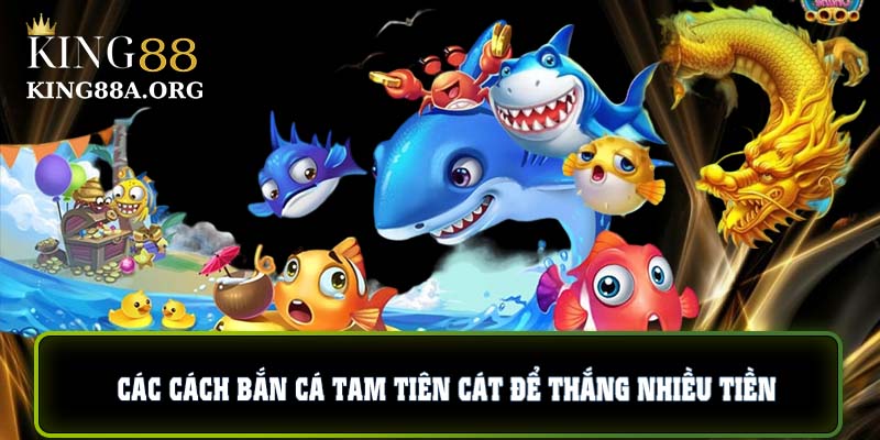 Các cách bắn cá tam tiên cát để thắng nhiều tiền